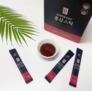 [푸름웰니스] 프리미엄 6년근 홍삼스틱 3mg x 100포 — 5점을 준 리뷰어가 2022년 3월 올린 사용 사진