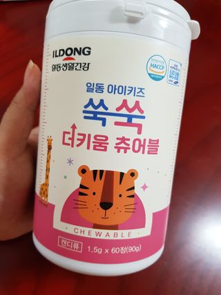 일동아이키즈쑥쑥 일동 아이 키즈 쑥쑥 — 5점을 준 리뷰어가 2022년 10월 올린 사용 사진