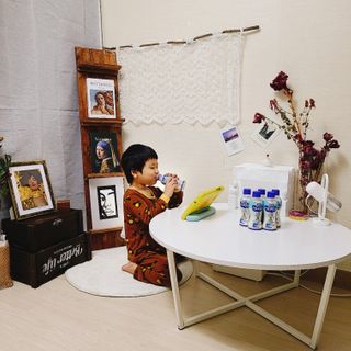남양유업 [ 아인슈타인 ] 머리가 마시는 아인슈타인 킨더밀쉬 — 5점을 준 리뷰어가 2020년 12월 올린 사용 사진