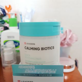 리더스코스메틱 리더스 카밍 바이오틱스 퀵 수딩 패드 — 5점을 준 리뷰어가 2022년 6월 올린 사용 사진