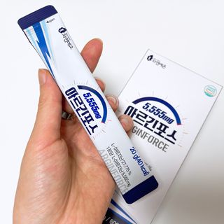 자연에온 아르긴포스 L-아르기닌 5555mg 스틱 15개입 1박스 — 5점을 준 리뷰어가 2021년 5월 올린 사용 사진