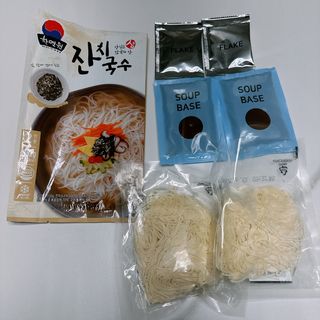 [한면원] 잔치국수 2인분 — 5점을 준 리뷰어가 2023년 4월 올린 사용 사진