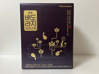 광동생활건강 나우 [광동] 배도라지 쌍화스틱 10mL x 100포 — 5점을 준 리뷰어가 2023년 3월 올린 사용 사진