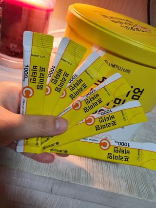 서울약사신협 프리미엄비타민C1000_2.5G x 100포 — 5점을 준 리뷰어가 2020년 12월 올린 사용 사진