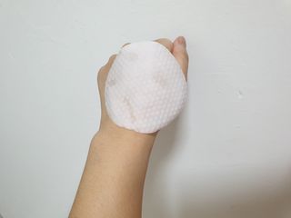 메디필 레드 락토 콜라겐 필링패드 — 4점을 준 리뷰어가 2021년 3월 올린 사용 사진