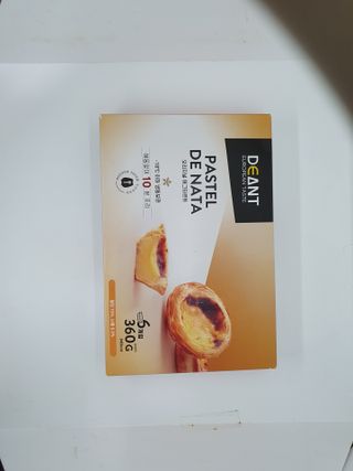 디앙뜨 포르투갈 에그타르트 오리지널 맛+패션후르츠+초콜릿타르트 맛 중 택1 — 5점을 준 리뷰어가 2021년 8월 올린 사용 사진