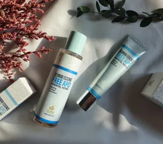 조아산코스메틱 승비 에센스 프리아포 오리엔탈 허브 크림 + 승비 에센스 프리아포 오리엔탈 허브 스킨 SET — 5점을 준 리뷰어가 2022년 5월 올린 사용 사진