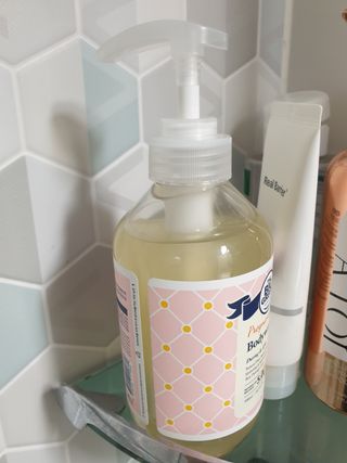 빅그린 임산부 전용라인 3종세트 - 샴푸500ml,트리트먼트500ml,바디워시500ml — 5점을 준 리뷰어가 2022년 8월 올린 사용 사진