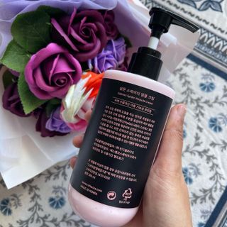 난나 살몬 스파이더 검버섯 미백 톤업 화이트닝 연어 앰플 크림 300ml 대용량 — 5점을 준 리뷰어가 2022년 11월 올린 사용 사진