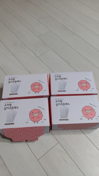 소미썸 실키 화장솜 — 5점을 준 리뷰어가 2022년 3월 올린 사용 사진