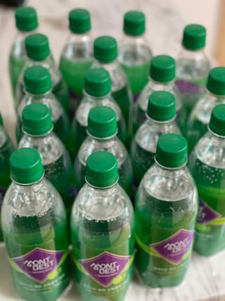 몽베스트 Montbest with Sparkling water Lime20병 — 4.5점을 준 리뷰어가 2021년 10월 올린 사용 사진