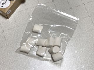 노플(NOPL) 노플 친환경 바이오 산화 생분해  항균 일회용 위생 비닐장갑 100매 + 지퍼백 소형, 대형 — 5점을 준 리뷰어가 2021년 9월 올린 사용 사진
