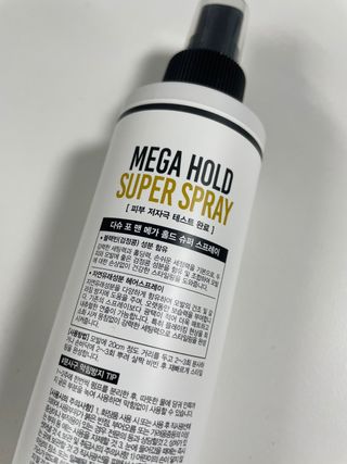 다슈코리아 다슈 포 맨 프리미엄 메가 홀드 슈퍼 스프레이 250ml — 5점을 준 리뷰어가 2021년 4월 올린 사용 사진