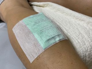 [레제르] 아로마 수액패치 발패치 10매입 유칼립투스 향 — 3점을 준 리뷰어가 2022년 3월 올린 사용 사진
