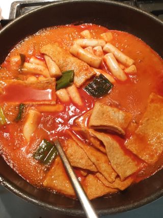 응큼떡볶이 — 4점을 준 리뷰어가 2021년 3월 올린 사용 사진