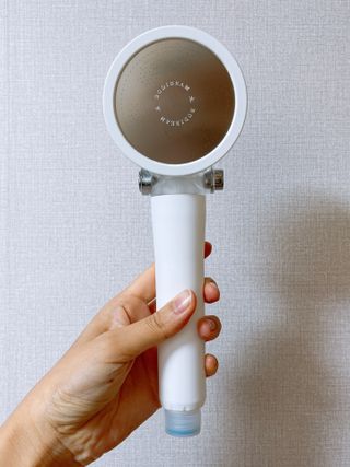 바디빔 더블클린 비타 샤워기 — 5점을 준 리뷰어가 2021년 11월 올린 사용 사진
