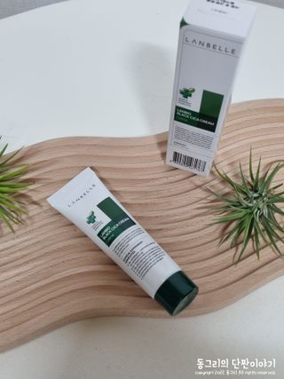 랑벨 랑바이오 블랙 시카 크림 50ml(블랙비 프로폴리스, 시카 4종, 판테놀 10 함유) — 5점을 준 리뷰어가 2022년 4월 올린 사용 사진