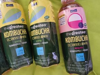 더그레잇티 콤부차 [매일유업] 더그레잇티 44kcal 콤부차 300ml *12개입 (오리지널 6개+베리리치 6개) — 5점을 준 리뷰어가 2023년 7월 올린 사용 사진
