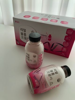 래디 리얼볼륨포뮬러 1박스(8개입) — 5점을 준 리뷰어가 2022년 3월 올린 사용 사진