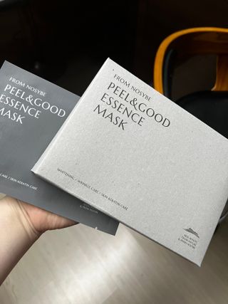 프롬노시베 필앤굿 에센스 마스크 — 5점을 준 리뷰어가 2021년 12월 올린 사용 사진