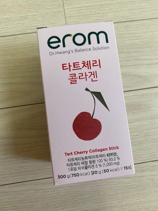 이롬 erom 타트체리 콜라겐 — 5점을 준 리뷰어가 2021년 3월 올린 사용 사진