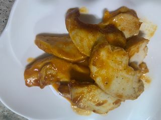 굽네몰 [굽네] 소스가 맛있는 닭가슴살 슬라이스 4종 — 4점을 준 리뷰어가 2021년 4월 올린 사용 사진