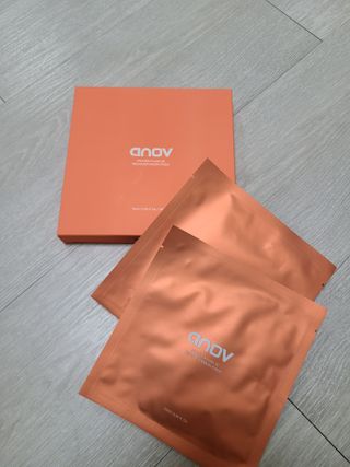 아노브코스메틱스 리커버 마스크팩 — 5점을 준 리뷰어가 2021년 11월 올린 사용 사진