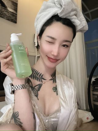 아이토리 시카 앰플 더블 클렌저 — 5점을 준 리뷰어가 2023년 5월 올린 사용 사진