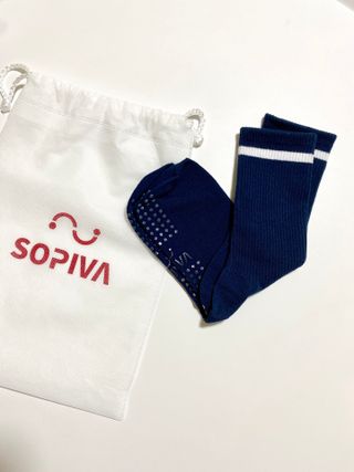 SOPIVA 소피바 요가,필라테스 양말 — 5점을 준 리뷰어가 2021년 8월 올린 사용 사진