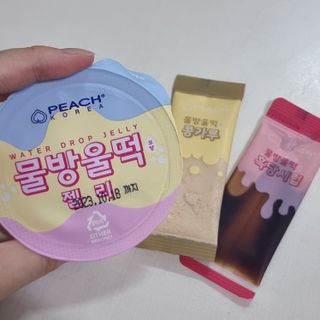 (주) 피치코리아 물방울떡젤리 X 2개입 — 5점을 준 리뷰어가 2022년 11월 올린 사용 사진
