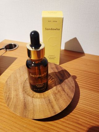 스킨큐어 산다화 비타민c 화이트닝 에센스 30ml — 4점을 준 리뷰어가 2023년 9월 올린 사용 사진