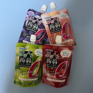 ORIHIRO 오리히로 곤약젤리 제로칼로리 130g 4종 4팩(맛별로 1팩씩) — 3.5점을 준 리뷰어가 2023년 2월 올린 사용 사진