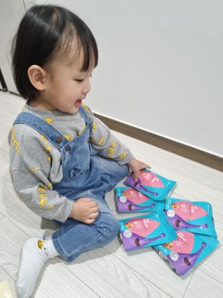 푸름웰니스 라바 쑥쑥구미 36g — 5점을 준 리뷰어가 2022년 4월 올린 사용 사진