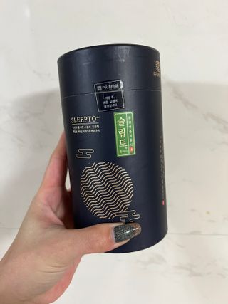 프리마인 자체 기업부설 연구소에서 찾아낸 건강한 수면의 비밀.  슬립토 플러스 30포 — 5점을 준 리뷰어가 2021년 10월 올린 사용 사진