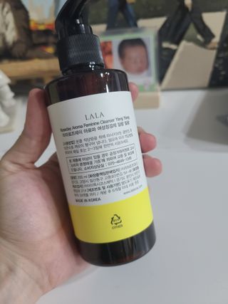 라라로즈데이 시즌2 여성청결제 200ml 아로마 페미민 클렌저, 독일더마인증 — 5점을 준 리뷰어가 2021년 9월 올린 사용 사진
