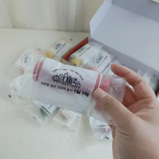 푸디푸디 1일1떡  가래떡 낱개포장 아침식사 식사대용 7종 세트 혼합 (14개입) — 5점을 준 리뷰어가 2022년 6월 올린 사용 사진