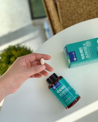 짱스마일 락토페린 프리미엄 정 1000ml x 60정 — 5점을 준 리뷰어가 2022년 12월 올린 사용 사진