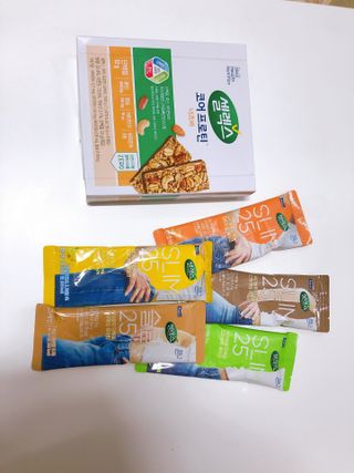 셀렉스스포츠 셀렉스 코어 프로틴 너츠바 50g 6개입 + Slim 25 스타터키트 — 5점을 준 리뷰어가 2021년 5월 올린 사용 사진