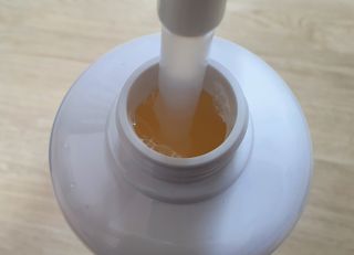 프리[닥터문] 유산균 락토케어 질경초 여성청결제 1000ml (젤타입) — 5점을 준 리뷰어가 2022년 7월 올린 사용 사진