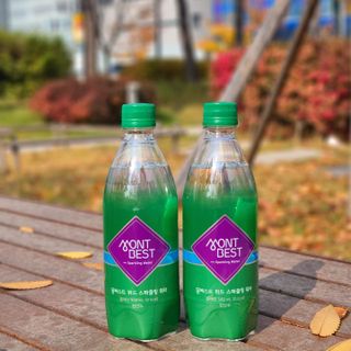 몽베스트 Montbest with Sparkling water Plain 20병 — 5점을 준 리뷰어가 2021년 11월 올린 사용 사진