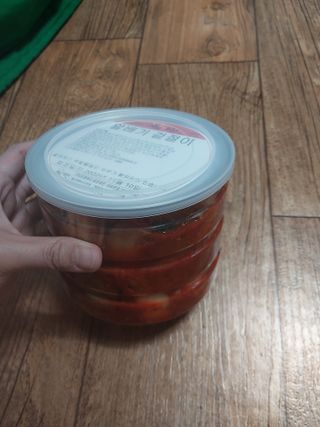 셰프애찬 알배기 겉절이 김치 1kg — 5점을 준 리뷰어가 2022년 11월 올린 사용 사진