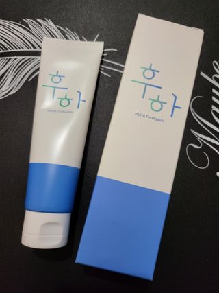 [심폐소생소] 무불소 임산부 천연 치약 — 5점을 준 리뷰어가 2021년 9월 올린 사용 사진