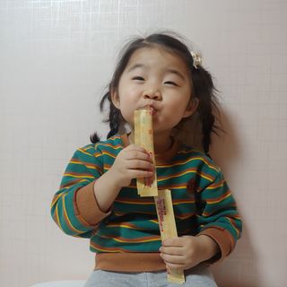 다나음 180도 칼슘젤리+아연면역젤리 — 5점을 준 리뷰어가 2022년 1월 올린 사용 사진