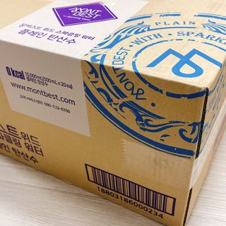 몽베스트 Montbest with Sparkling water Plain 20병 — 4.5점을 준 리뷰어가 2021년 11월 올린 사용 사진