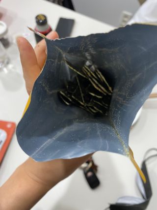 더빈트 와삭바삭 김스낵 — 2점을 준 리뷰어가 2023년 1월 올린 사용 사진