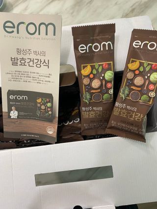 [이롬] 황성주박사의 발효건강식 30g x 30포 — 5점을 준 리뷰어가 2022년 7월 올린 사용 사진