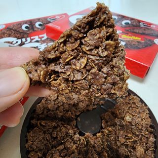 NISSIN 닛신 크리스피 초코 — 5점을 준 리뷰어가 2022년 12월 올린 사용 사진