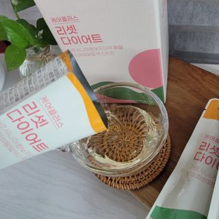 [경남제약헬스케어] 케어플러스 리셋 다이어트 청포도맛 100ml X 5포 (5일분) — 5점을 준 리뷰어가 2023년 3월 올린 사용 사진