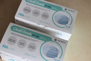 나무드 [식약처허가] KF-AD 국내생산 메디토피아 비말차단 마스크 50매 대대형 헬스 운동 2 BOX — 5점을 준 리뷰어가 2021년 10월 올린 사용 사진