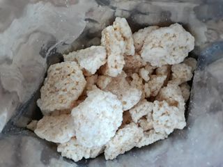 미즈꼬레아 치즈맛 누룽지크리스피 — 3.5점을 준 리뷰어가 2022년 2월 올린 사용 사진